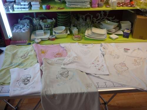 decouverte de la decoration sur tee shirt